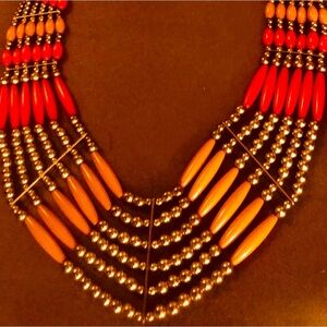 Lowest Price and Limited time offer‼️
 Colored Beaded Statement Necklace.